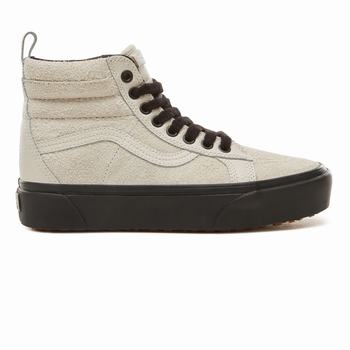 Női Vans Sk8-Hi Platform MTE Magasszárú Cipő VA4217059 Fekete